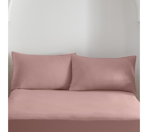 Cassia - Dark Coral Housewife Pillowcases