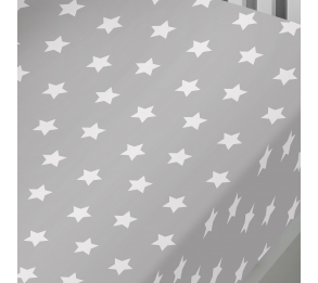 Stars	Blue Fitted Sheet