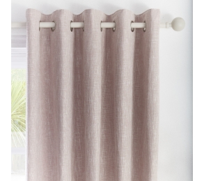 Boucle - Blush Eyelet Curtains