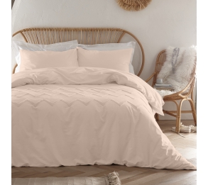 Chevron Tuft - Blush