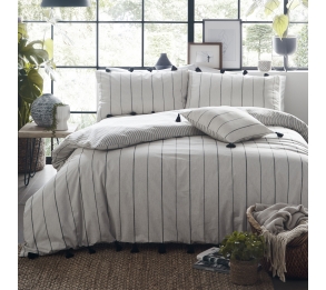 Delta Stripe - Linen Bedding