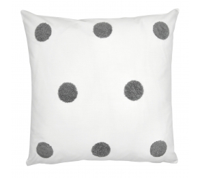 Dot Garden White / Slate - Cushion Cover