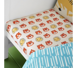 Tiger Tropics - Fitted Bed Sheets (Twin Pack)