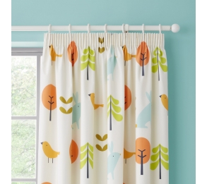 I Spy - Pair of Pencil Pleat Curtains
