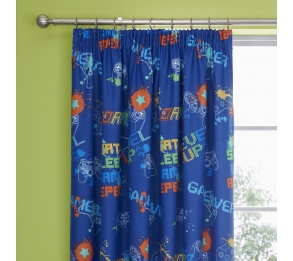 Game Glow - Multi Pencil Pleat Curtains