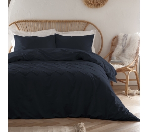 Chevron Tuft - Navy