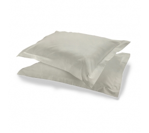100% Cotton Pair of Oxford Pillowcases - Silver