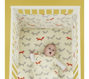 Mister Fox - Cot Bumper