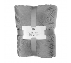 Silver Iris Bedspread