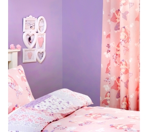 Mermaid Pink Lined Pencil Pleat Curtains