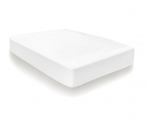 100% Cotton 35cm Fitted Sheet - White