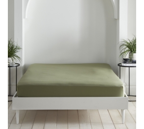 Cassia - Khaki Fitted Sheets
