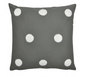 Dot Garden Charcoal - Filled Cushion