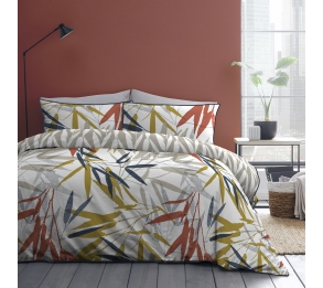 Kata - Navy / Spice Bedding