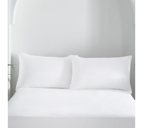 Cassia - White Housewife Pillowcases