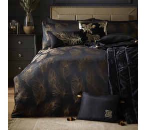 Dandy Black & Gold Duvet Cover Set