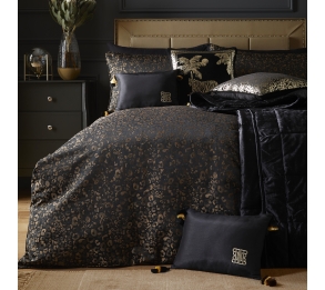 Roar	Black & Gold Duvet Cover Set