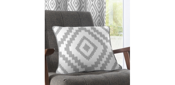 Navaho - Silver Cushion Cover