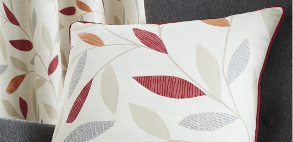 Beechwood Red Cushion Cover