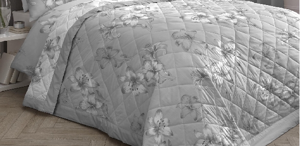 Kitty - Silver Bedspread