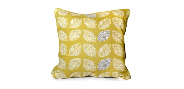 Delft - Ochre Filled Cushion
