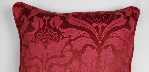 Eastbourne Burgundy Cushion Cover
