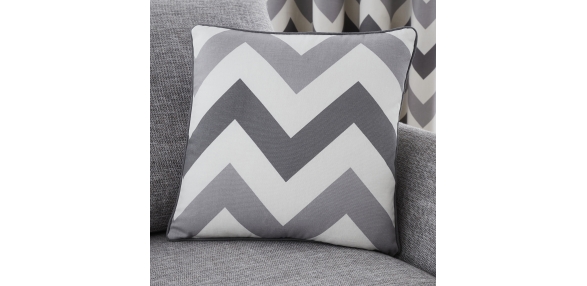 Chevron Grey Cushion Cover
