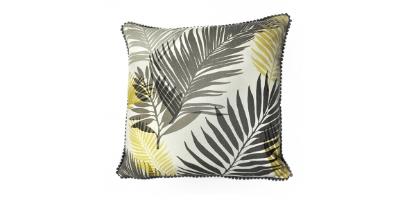 Tropical - Ochre Filled Cushion