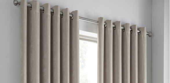 Strata - Natural Dimout Curtains