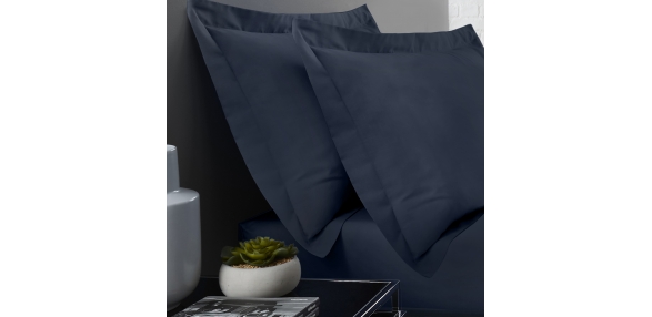 Navy - Pair of Oxford Pillowcases