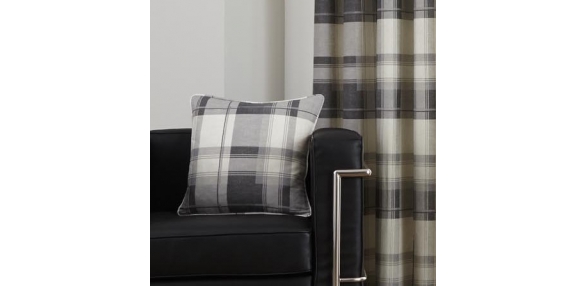 Balmoral Check - Slate Cushion Cover
