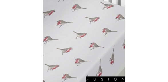 Robin Red Fitted Bed Sheet