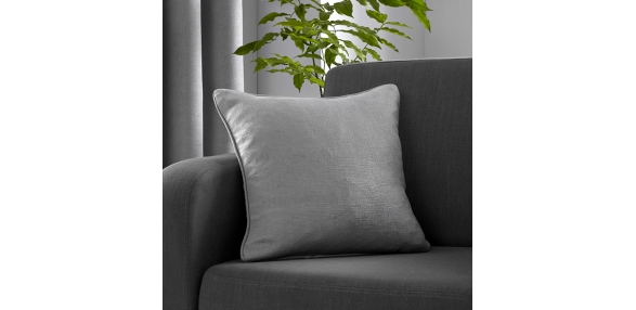 Strata - Silver Cushion Cover