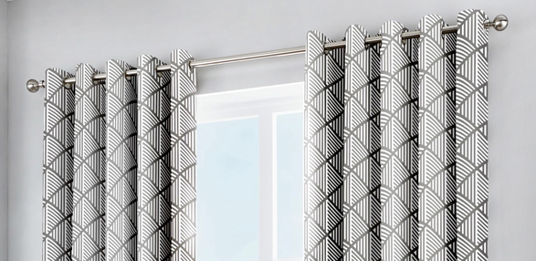 Brooklyn - Grey Curtains