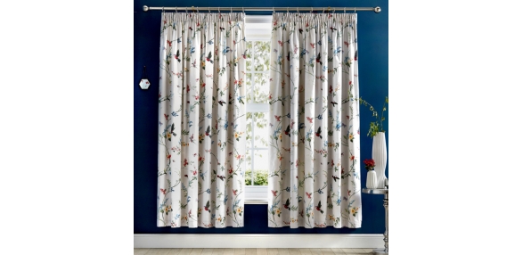 Mansfield - Grey Pencil Pleat Curtains