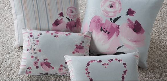 Penelope Duck Egg Cushions