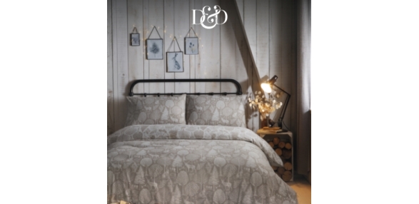 Dreams & Drapes Lodge - Winter Forest Linen