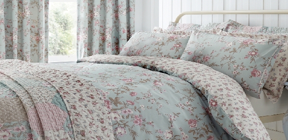 Saskia - Duck Egg Bedding