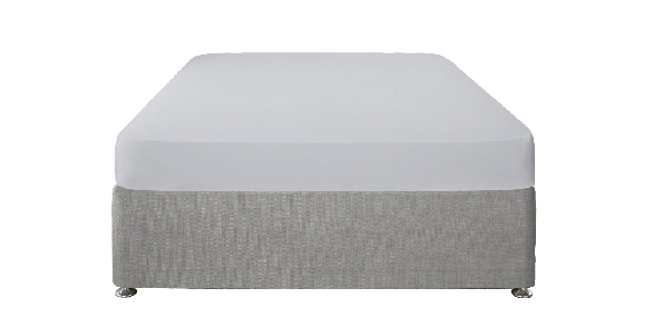 Silver - 32cm Deep Fitted Sheet
