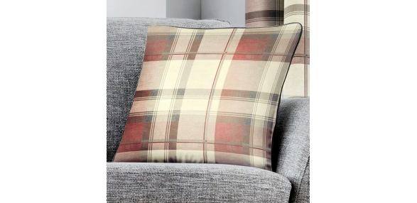 Balmoral Check - Blush Cushion Cover