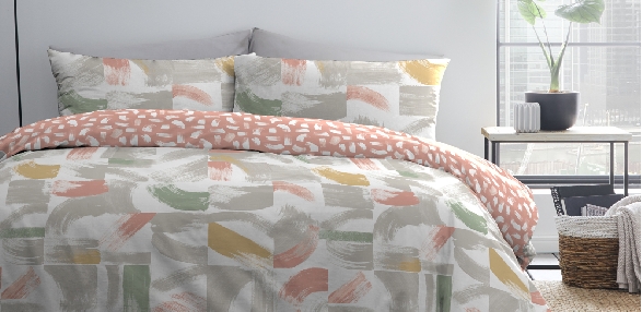 Brushstrokes - Coral