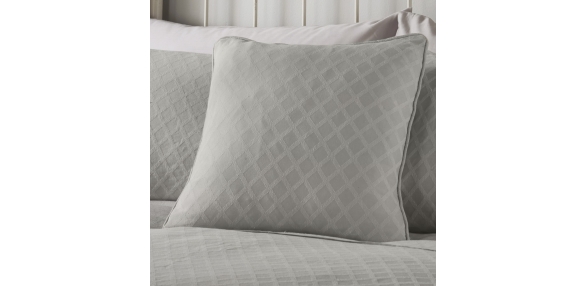 Croma Silver - 43x43cm Cushion Cover