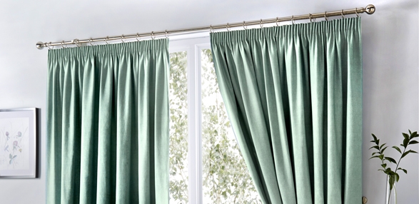 Dijon - Duck Egg Blackout Curtains