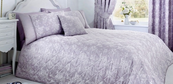 Jasmine Lavender Bedspread
