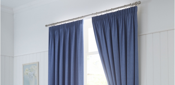 Dijon - Denim Blackout Curtains