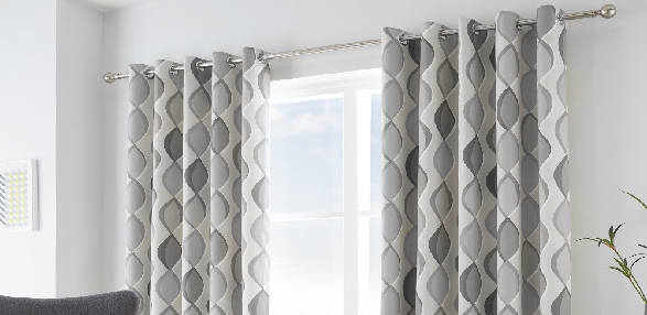 Lennox - Grey Curtains