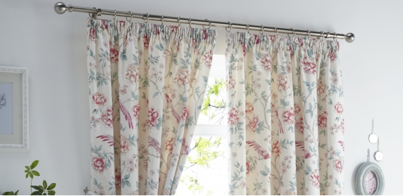 Jade Pink Curtains