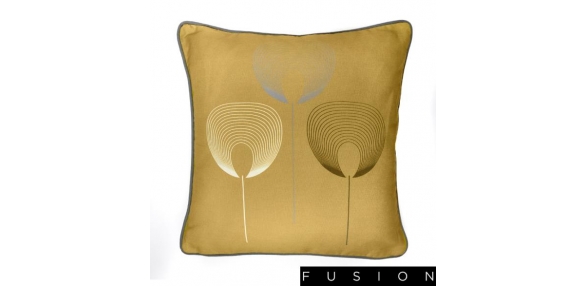 Delta	Ochre Cushion Cover