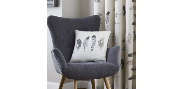 Idaho Charcoal Cushion Cover