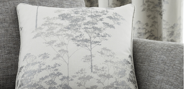 Elmwood Silver Cushion Cover